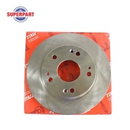 จานดิสเบรคหลัง CIVIC ปี 06-11 FD TRW 260MM (DF7459) (ราคาต่อ 1 ชิ้น)