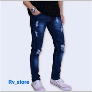 Ag STORE - NEWEST RIPPED LONG MEN'S JEANS - STRECHT LONG MEN'S DISTRO JEANS