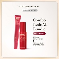 For Skins Sake FSS [Combo RetinAL] RetinAL Serum + RetinAL Eye Cream Mencerahkan Mengencangkan