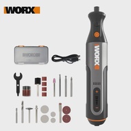 Worx 8V เครื่องมือโรตารี่ WX106 มินิไร้สายเจาะแกะสลักเครื่องขัด USB Charger VARIABLE Speed Power เคร