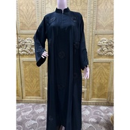Original Dubai Abaya with Embossed Flowers Original Dubai Abaya/