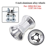 5 inch GO KART wheel rear 11X7.10-5 front 10X4.50-5 Wheel Rim for KARTING ATV UTV Racing Golf Buggy 