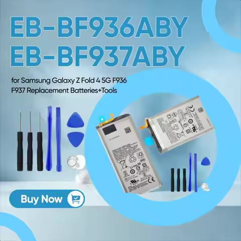 New EB-BF936ABY EB-BF937ABY Battery for Samsung Galaxy Z Fold 4 5G F936 F937 Replacement Batteries+T