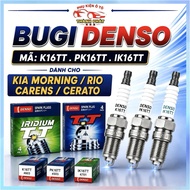 Set of 4 Genuine Denso Spark Plugs Code K16TT PK16TT IK16TT for Old Kia Morning Rio Carens Cerato