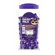 Cadbury Dairy Milk Chocolate Bottle / Coklat Susu Cadbury Balang 巧克力 4.5g x 90pcs (405g)