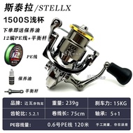 STELLX Stella Spinning Wheel Domestic Golf Oblique Mouth No Gap Long-range Cast Lua Wheel Sea Fishin