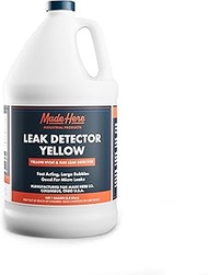 Leak Detector Yellow Refill Bottle - Fast Acting, All-Purpose Leak Detection for High & Low Temperat