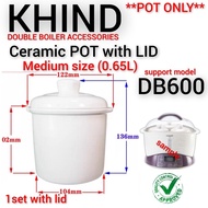 KHIND Double boiler accessories For DB600 (0.65L) (0.45L)