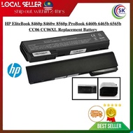 HP EliteBook 8460p 8460w 8560p ProBook 6460b 6465b 6565b CC06 CC06XL Replacement Battery
