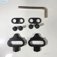 Mountain Cycling Pedal Clip Speed Self Locking Pedal Anti-Slip Look Shoes Cleats Cleats Set Bike Ped