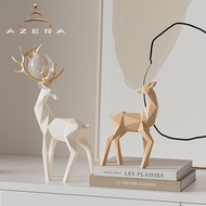 Origami Deer Art Decoration Cream Style Living Room Wine Cabinet Children's Room Decoration High-End Housewarming New Home Gift Home Decoration Decoration Decoration New Room Decoration Living Room Decoration Home Decoration