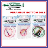 [1PCS ] Ikan Toman Perambut Bottom 60LB 1 Way, 2 Way & 3 Way Sulam Lipan Perambut Bottom