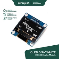 LAYAR OLED 0.96" 0.96 Inch white I2C IIC 128x64 Arduino ESP white Screen