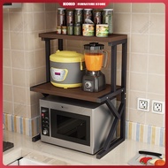 kitchen Oven rack floor multi-layer storage rack countertop kitchen rack Microwave oven rack