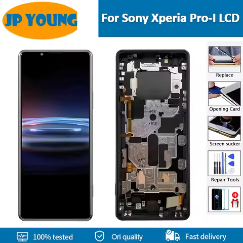 6.5"Original For Sony Xperia Pro-I LCD Display Touch Screen Digitizer Assembly For Sony Xperia ProI 