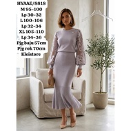 BANGKOK BANGKOK MIX KNIT SKIRT SET
