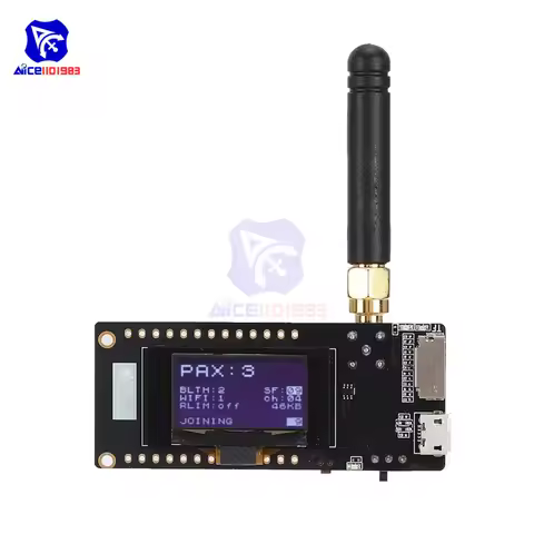 diymore LoRa32 V2.1 ESP32 0.96 Inch OLED LCD SD Card SMA Antenna IP5306 WIFI Bluetooth Module 868MHz