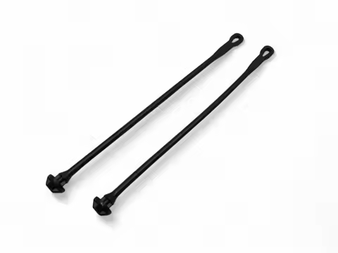 Rear Trunk Parcel Shelf Strap 2 Pieces For Golf MK2 / MK3 / GTI Part NO. 1H6863447