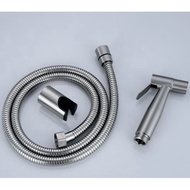 Bidet Spray Set Hand Bidet Two Way Tap Faucet Bathroom Toilet Hose Paip Toilet Bathroom Hos Tandas P