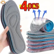 4Pcs Unisex Soft Memory Foam Orthopedic Insoles Deodorant Shoe Insole Sweat Absorbent Soft Antibacte