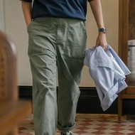 PANTS 美式復古經典工裝休閒褲 OG107麵包褲 洗水古著褲男VINTAGE