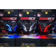 Dynopro Yamaha LC135 V2-V7 Head lamp led X-Trek Xtrek / Yamaha Y15ZR V2 LED Head Lamp 《Design Lativo