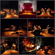 ไฟ LED 2 ดวง กันน้ำ ระดับ IP68 ยาว 2 นิ้ว เหมาะกับ รถ 4x4 เรือ เจ็ทสกี UTV/ATV