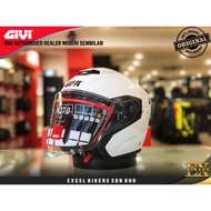 GIVI HELMET M37.0 GRANDE SOLID WHITE/OPEN FACE HELMET / MOTORCYCLE HELMET /M37.0 GRANDE