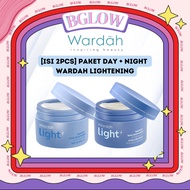 [CONTENTS 2PCS] Wardah Lightening BUNDLEWARDAH DAY & Night Cream 30 gr - Skincare with Advanced Niac