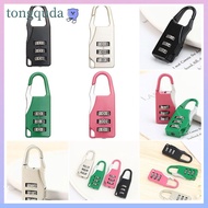 TONGQUDA Anti-theft Baggage Backpack Password Locks 3 Digit Combination Lock Bags Padlock Zipper Padlock