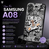 Samsung A08 Glass Case hp For Samsung A08 Casing hp For Samsung A08 Softcase hp For Samsung A08 Case