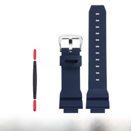 สายนาฬิกาหนังยางสำหรับผู้ชาย Casio G-SHOCK GM2100 5600 6900 GA2100 DW5600 สายนาฬิกาหนังยางแบบหัวเข็ม