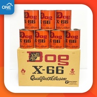 [ยกลัง] กาวยางตราหมา Dog X-66 ขนาด 600 กรัม กาวยางอเนกประสงค์ กาวยางติดรองเท้า