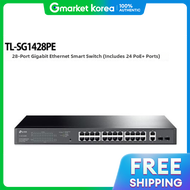 TP-Link | Sandol Tl-Sg1428Pe 28-Port Gigabit Switch (Poe+ 24-Port) Tl-Sg1428Pe