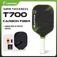 TIMPARC Ali-008 GEN4 Foam Inner Core T700 Carbon Fiber Pickleball Paddle,16MM Thermoformed Racket