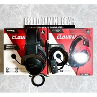 Genuine Hyperx Cloud 2 (cloud II) Gaming Headset full box white pink, red, silver