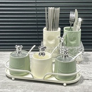 F4 Pottery Combination MSG New Style Household Box Salt Set Kitchen Storage Seasoning New Jar Creati