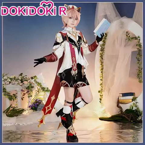 Dahlia Cosplay Costume Game Genshin Impact【S-2XL】DokiDoki-R Mondstadt Dahlia Cosplay Men Costume Hal