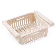 Yard Sale-Kitchen Fridge Storage Adjustable Stretchable Food Organizer Storage Space Saver Pull Out 