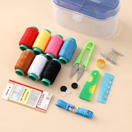 Sewing set household sewing box sewing thread hand sewing small roll hand sewing thread 24-piece set practical sewing kit