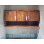 Kitchen set kayu jati/ lemari dapur gantung kayu jati
