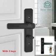 European Model Bathroom Door Lock Full Set Door Handle Home Room Handle Plate Door Lock