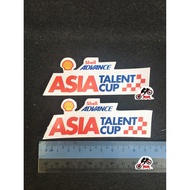 STICKER SHELL ASIA TALENT CUP (2pcs/set)