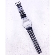 Bnn Gshock DW5600 GWB5600 WHITE CHECKERBOARD Strap Besel Casio G-shock