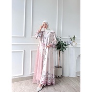 NAURA MAXI DRESS MUSLIM HOMEY DRESS LONG EID CLOTHES LONG DRESS CASH ON DELIVERY