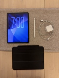 Apple iPad Pro (2018) wifi 11inch  with Apple Pencil & Case