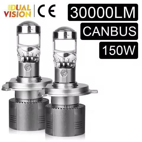 H7 H4 H11 LED Mini Projector Lens H8 H9 9005 9006 HB3 HB4 Canbus Error Free Car Headlight CSP CHIPS 