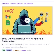 [n8n Video Course] Lead Generation with N8N AI Agents & Automation | Learn n8n Video Course | Ai Aut