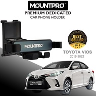 𝗠𝗢𝗨𝗡𝗧𝗣𝗥𝗢™ Premium Dedicated Car Phone Holder Toyota Vios (2019-2022)