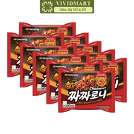 [SET 10 GÓI] - SAMYANG - Mì trộn Samyang Chacharoni 2 vị: Tương tàu Jjajang cay Mì trộn Chacharoni S